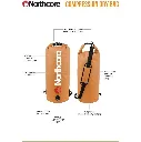 NC-COMP-30L | Sac Compression 30L Northcore Waterproof Grande Capacité – Northcore - Orange 1.webp