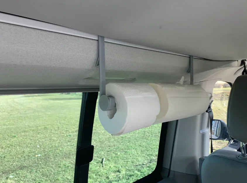 VZ 101102 Support Rouleau Essuie-Tout California T5:T6:T6.1 - Aluminium Anodisé.webp