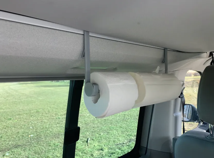 VZ 101002 Support Rouleau Essuie-Tout California T7 - Aluminium Anodisé .webp