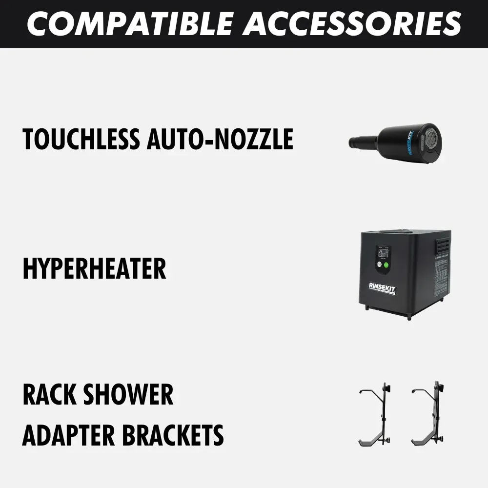 RK-RACK-19L | Rinsekit Rack Douche Portable Montable 19L - Rinsekit  6.webp