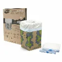 CLEAN 01 - Toilette sèche nomad CareBag en carton rigide pliable et réutilisable.webp