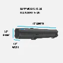 Pack Rinsekit Rack Douche Portable Montable 19L + Hyper Heater