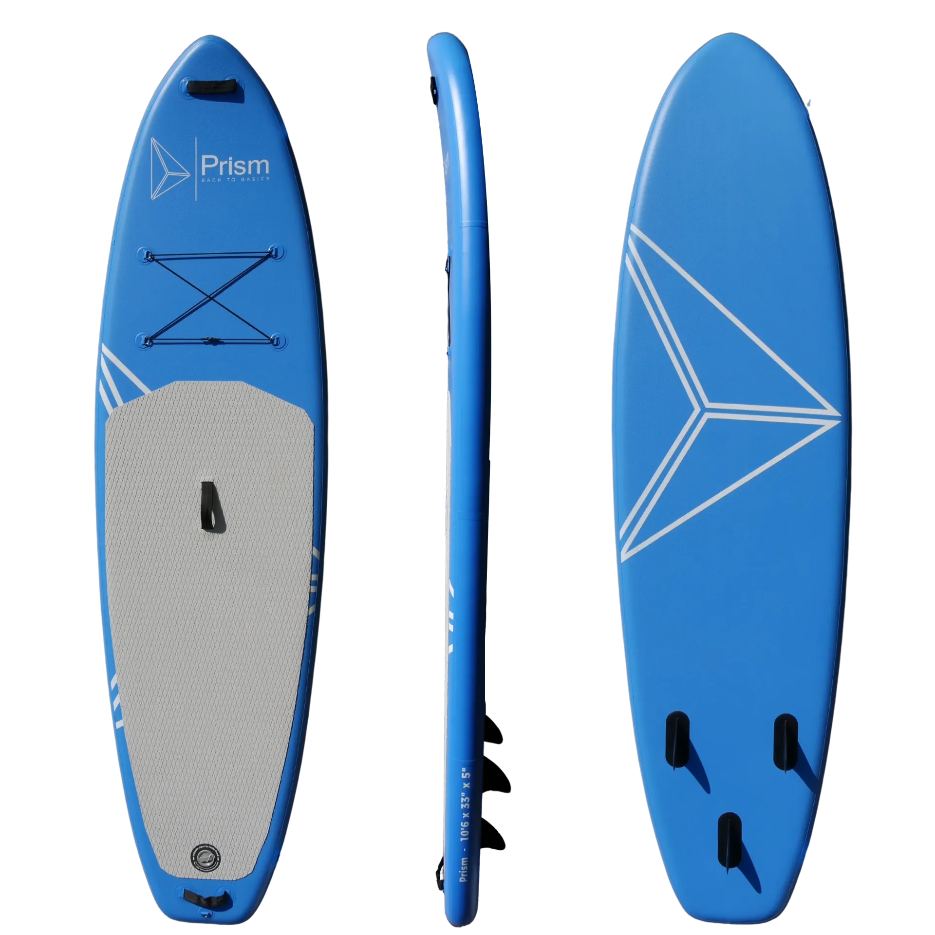 [PRISM-PACK-106] Pack SUP Complet Prism Air 10'6 – Paddle + Pagaie + Leash